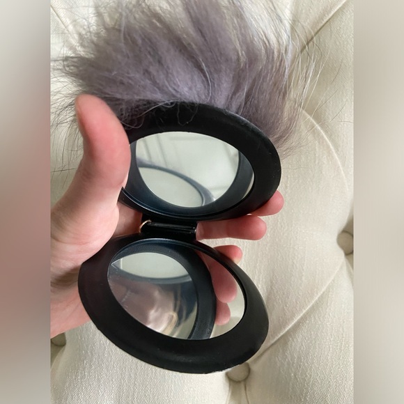 Y2K Lagerfeld Purse Charm Mirror Compact - Picture 3 of 4